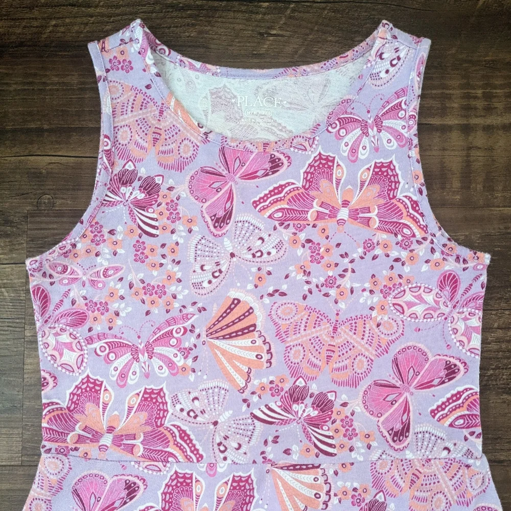 Children's Place Purple Butterfly Dress